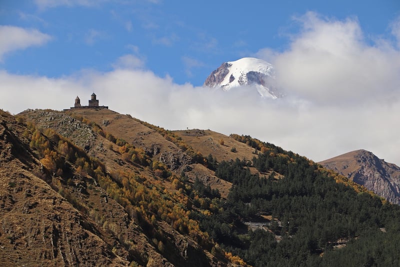 Mystical Temple Landscape